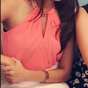 🎉2 for $15🎉 Hot Pink Halter Blouse